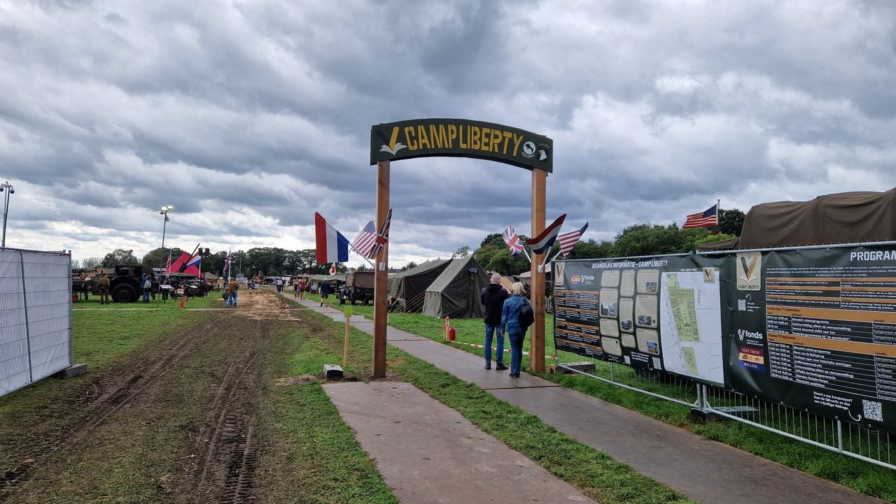 Camp Liberty is vier dagen lang tussen Son en Nijnsel (foto: Tom Berkers).