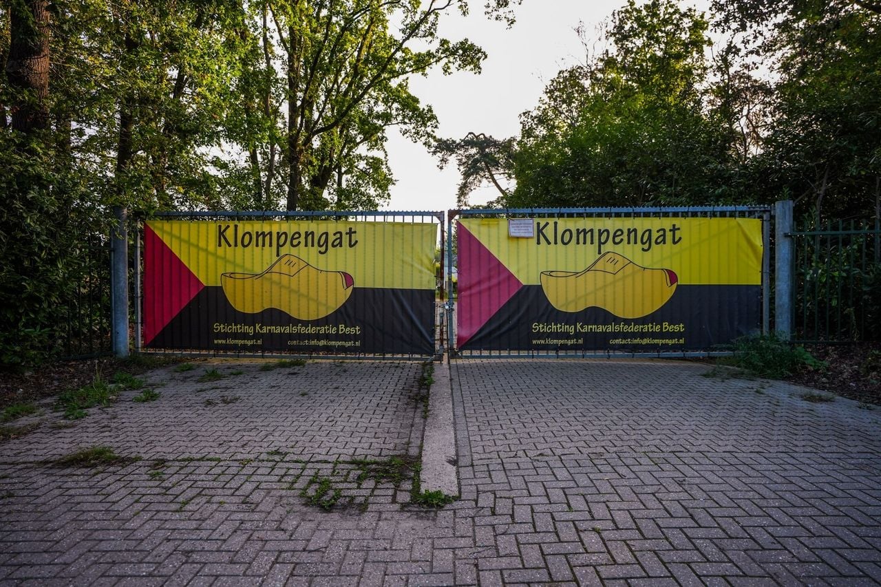 De ingang van het bouwterrein (foto: SQ Vision).
