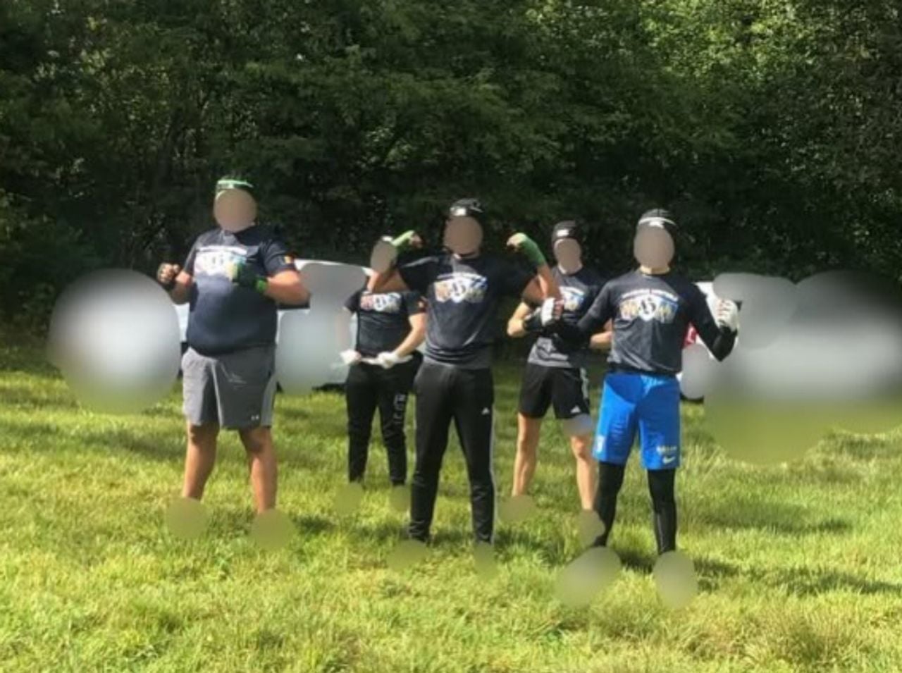 Vechters van de groep uit Waalwijk (foto: Instagram).