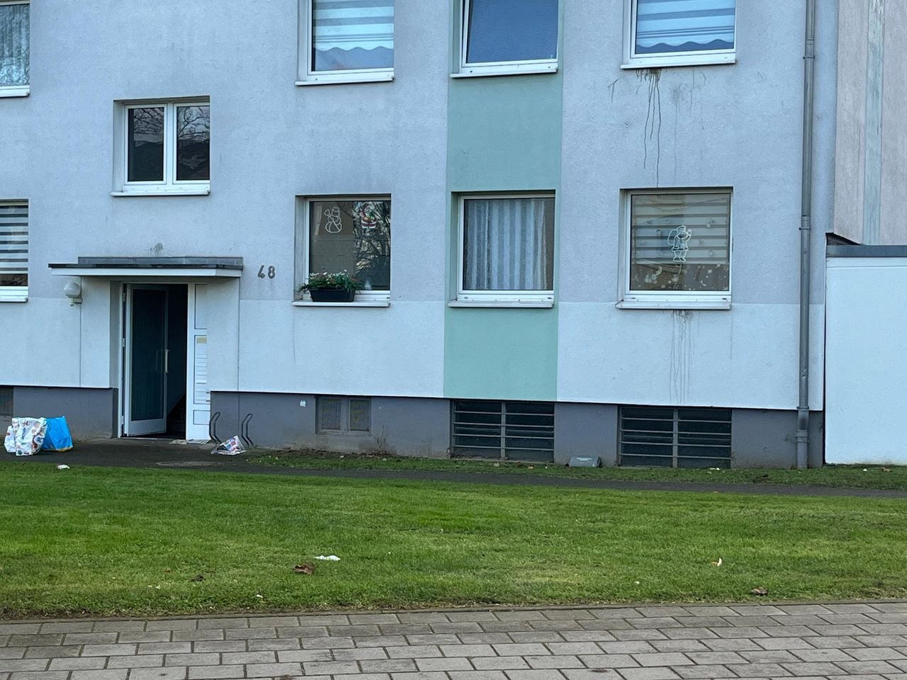 De hoekwoning waar Benno L. na zijn vertrek uit Nederland woonde