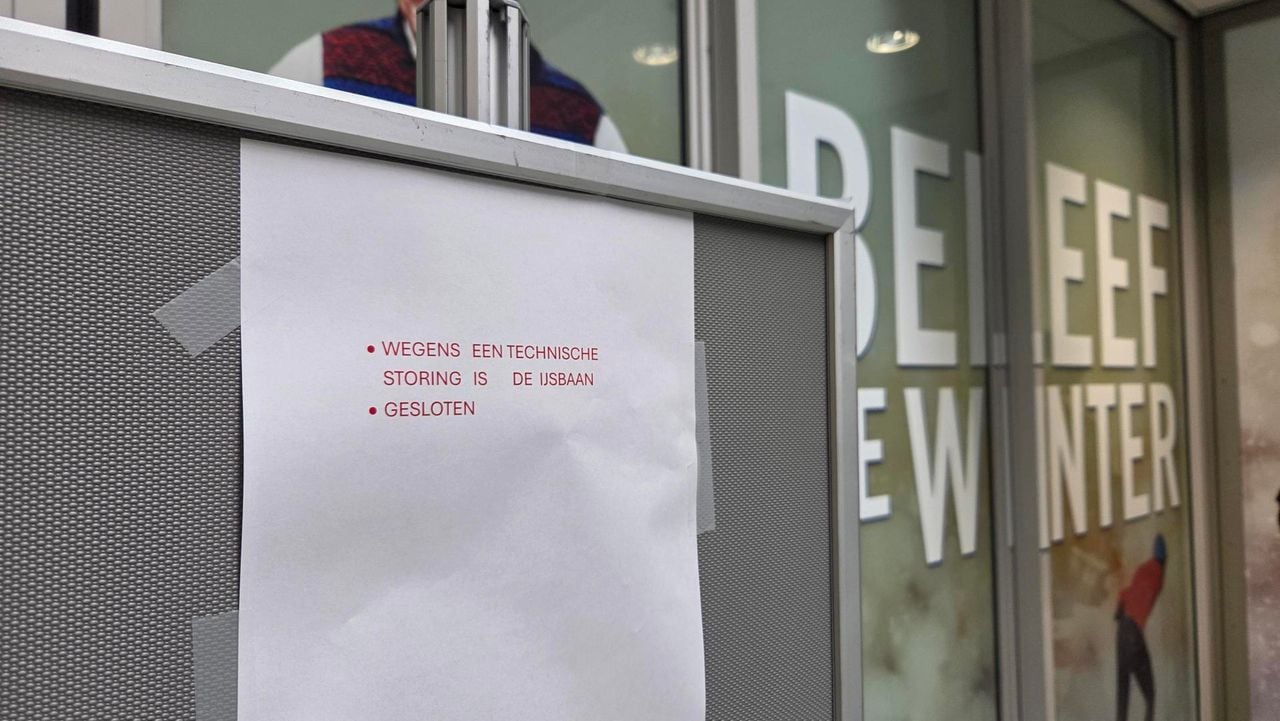 De Ireen Wüst IJsbaan in Tilburg bleef zaterdag dicht (foto: Noël van Hooft).