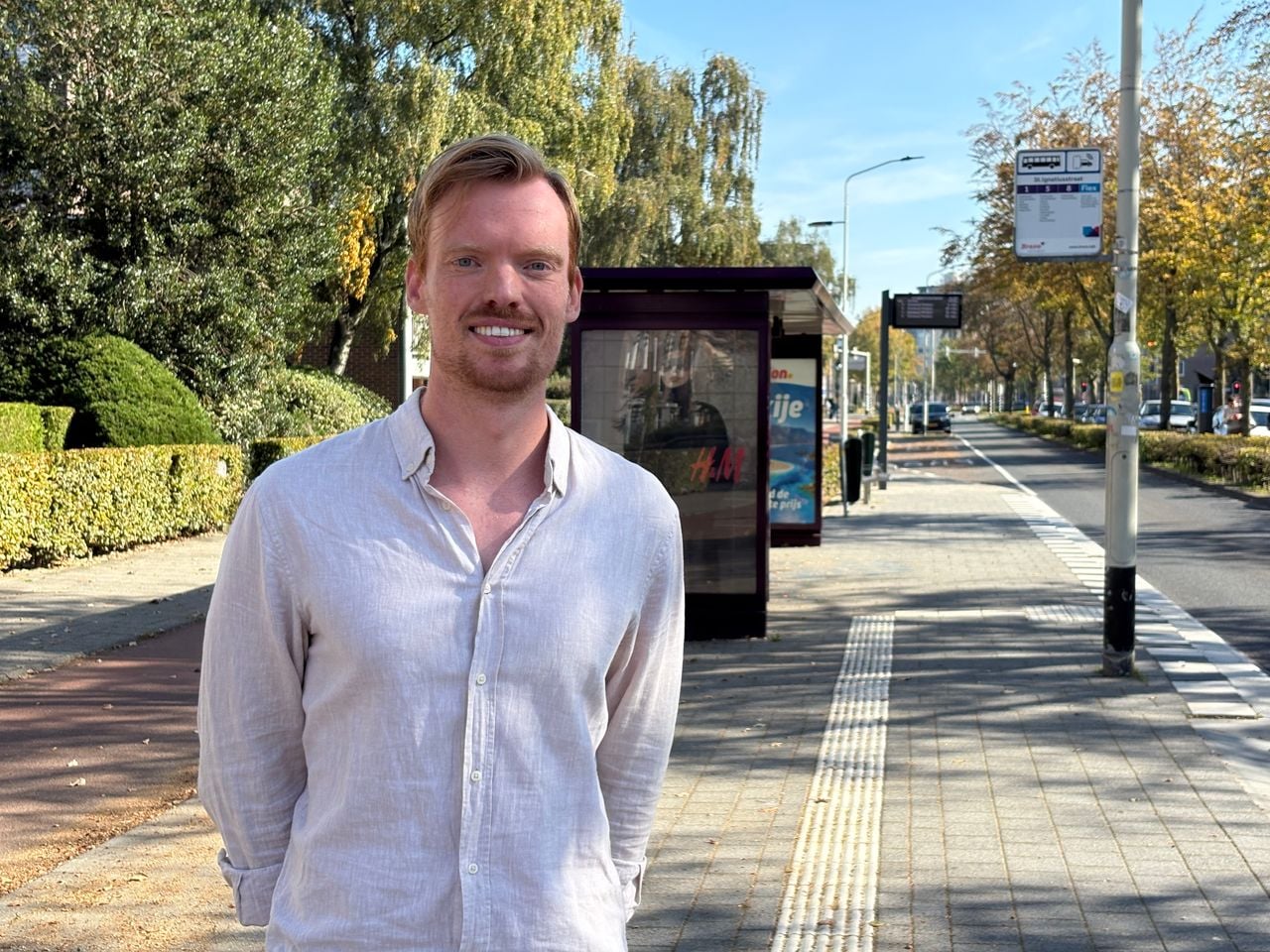 Tim van Wershoven van Breda University of Applied Sciences (foto: Raymond Merkx).