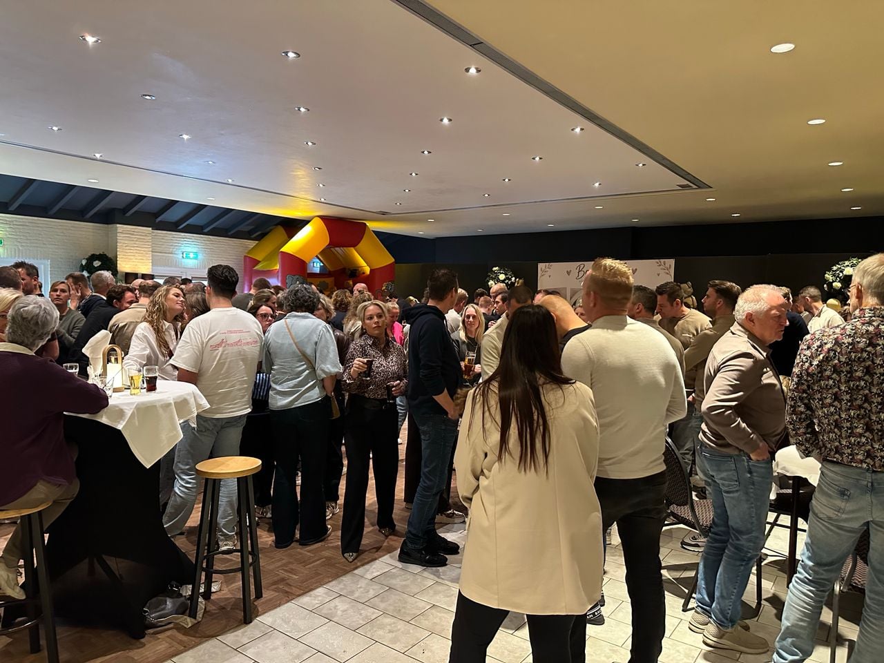 Het is goed druk op de babyborrel.