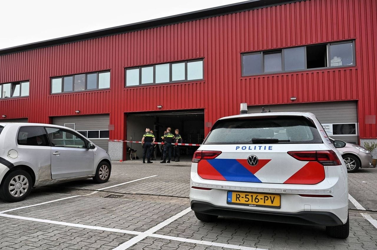 De bedrijfsunit bestaat uit twee etages (foto: Toby de Kort / Persbureau Heitink).