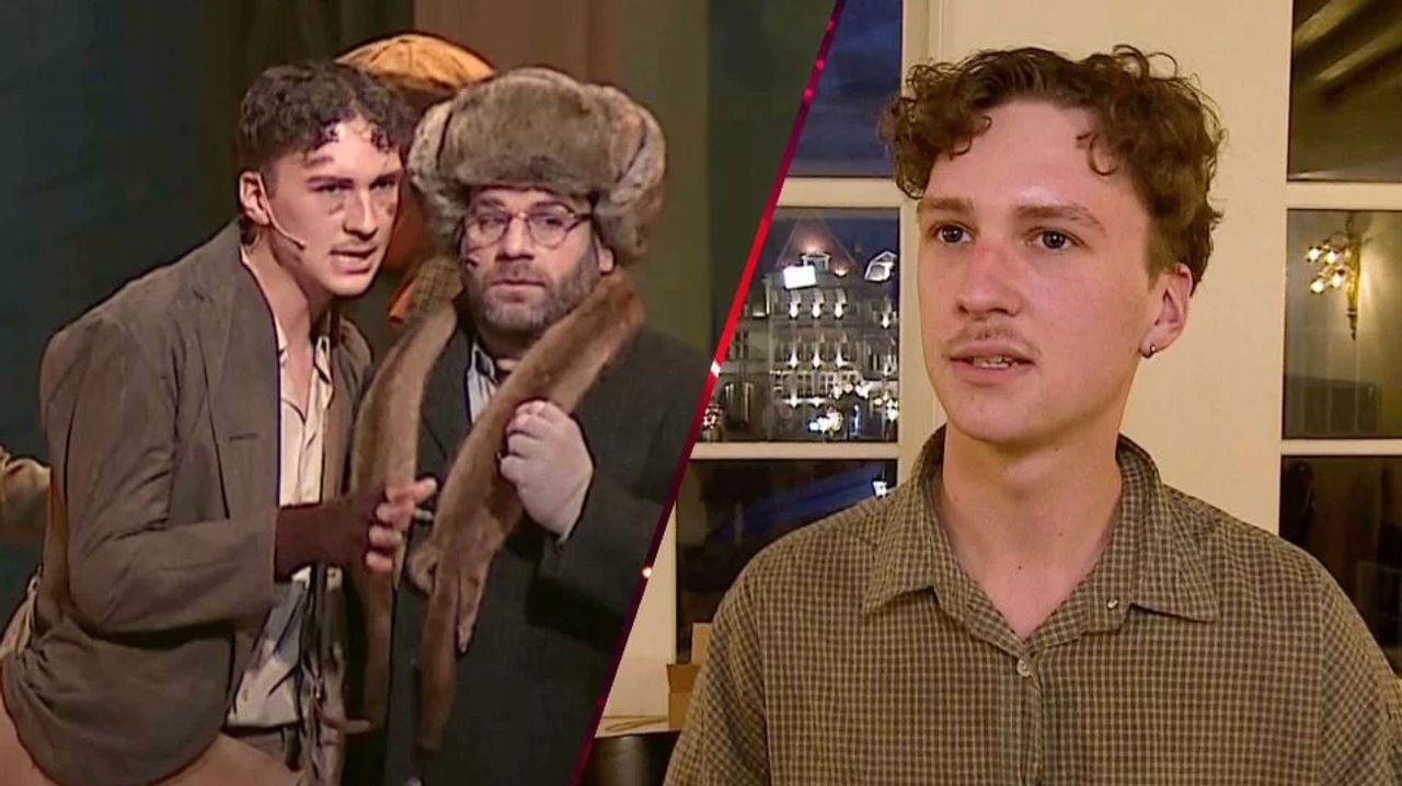 Stijn de Wit speelde Dmitri in de BOV-musical Anastasia (foto: Stichting BOV en ZuidWest TV).