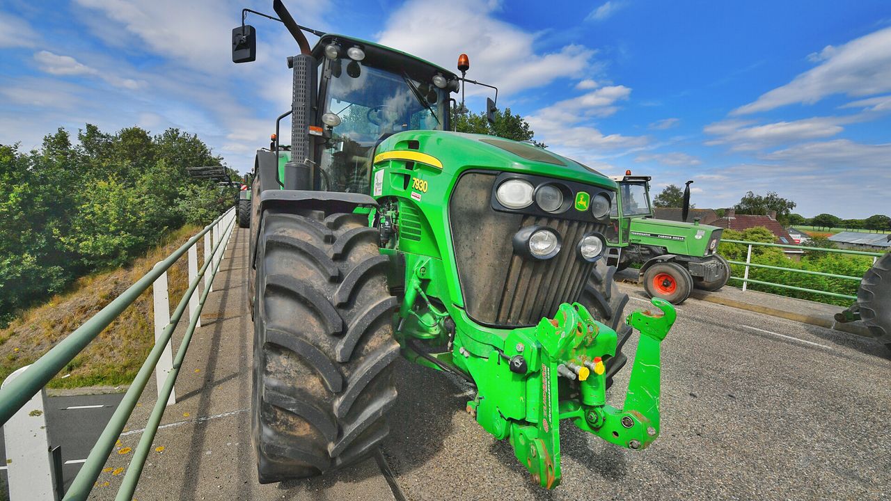 Boeren protest op de A2 (Foto: Rico Vogels/SQ Vision)