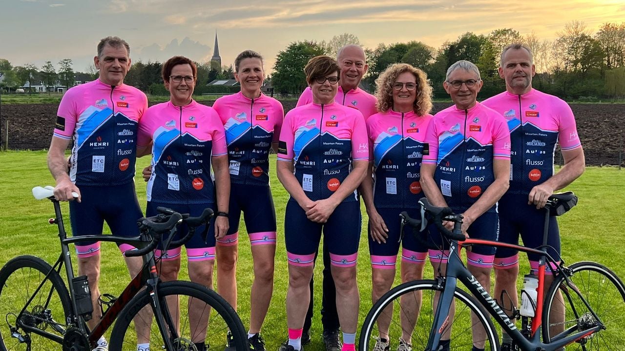 Het hele team (eigen foto).