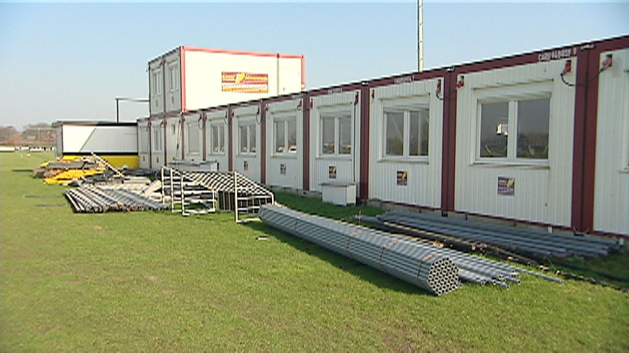 Trainingscomplex van NAC in Zundert (archieffoto Omroep Brabant).