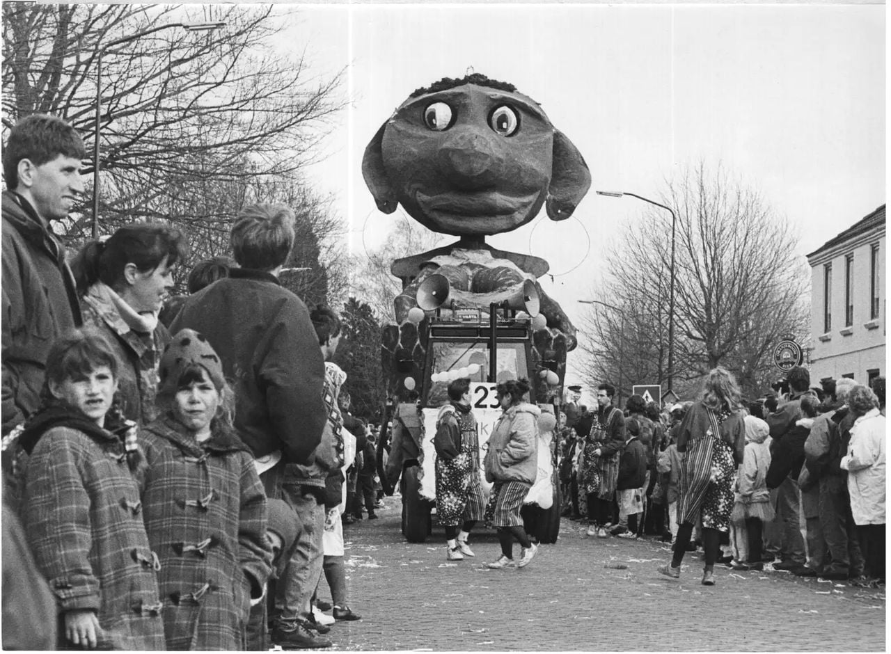 De Kempenoptocht in 1991 (foto: Bestuur Kempenoptocht).