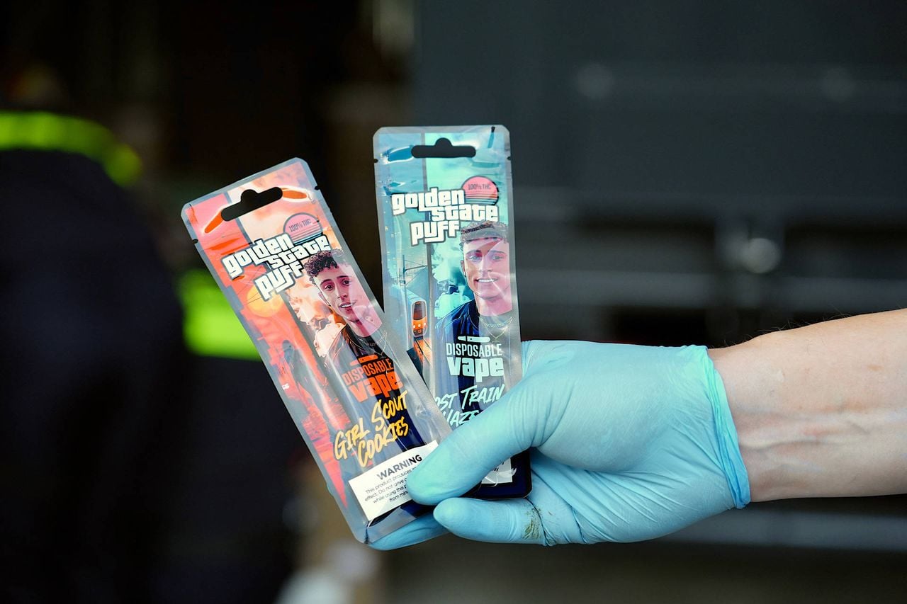Vapes met THC-olie worden aangemerkt als harddrugs (foto: Jeroen Stuve / Persbureau Heitink).