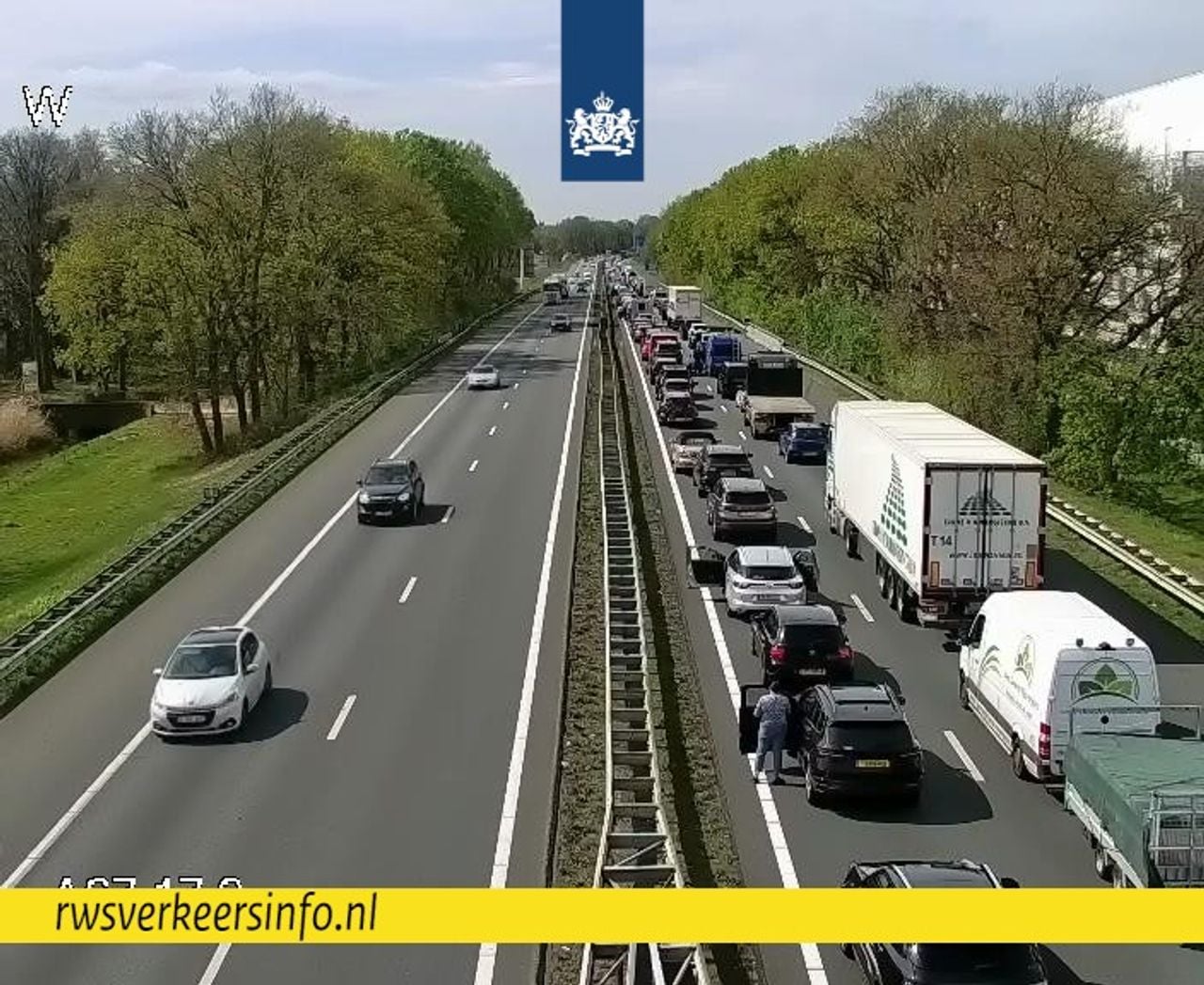 Foto: X/Rijkswaterstaat Verkeersinformatie.