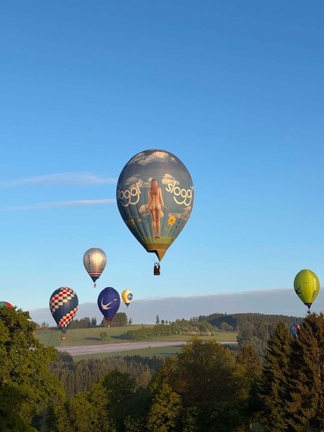 De luchtballon van Iris (foto: Iris Broeders-Van Ham).