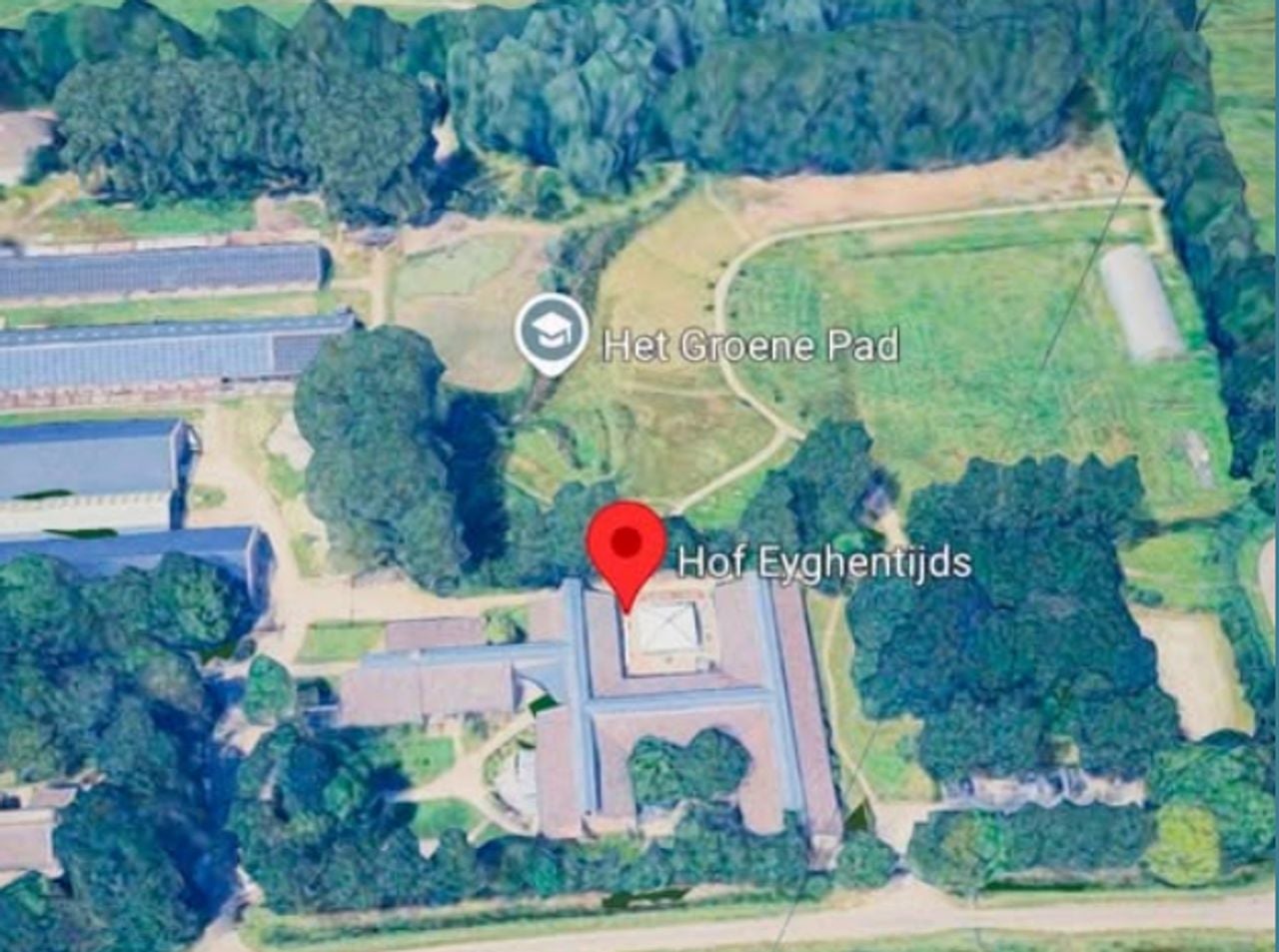 Locatie waar het gebeurde (foto: Maaspoort Nieuws Facebook).