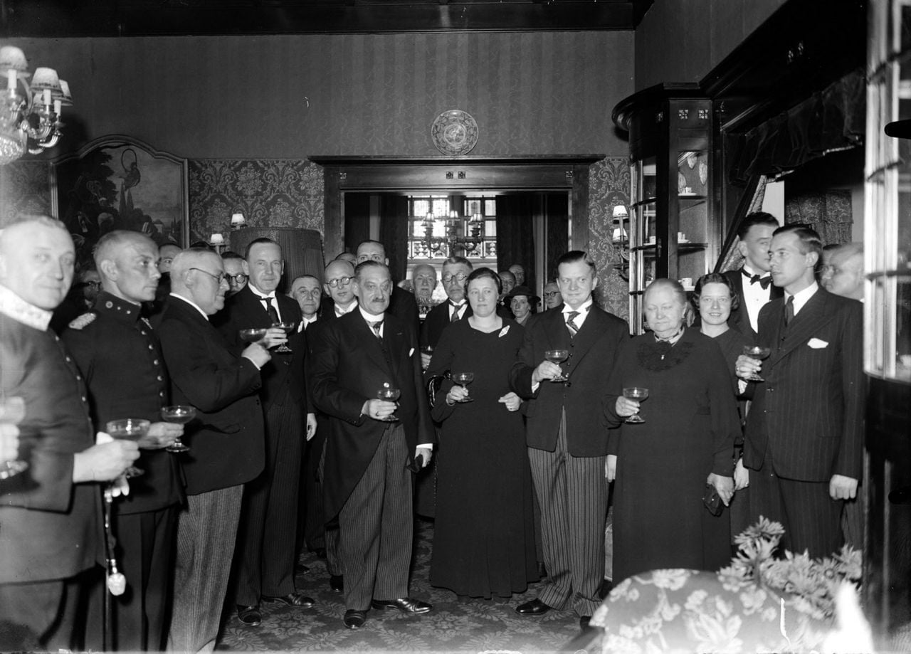 De opening van Chalet Royal in augustus 1937 (foto: Fotopersbureau Het Zuiden/Erfgoed 's-Hertogenbosch).