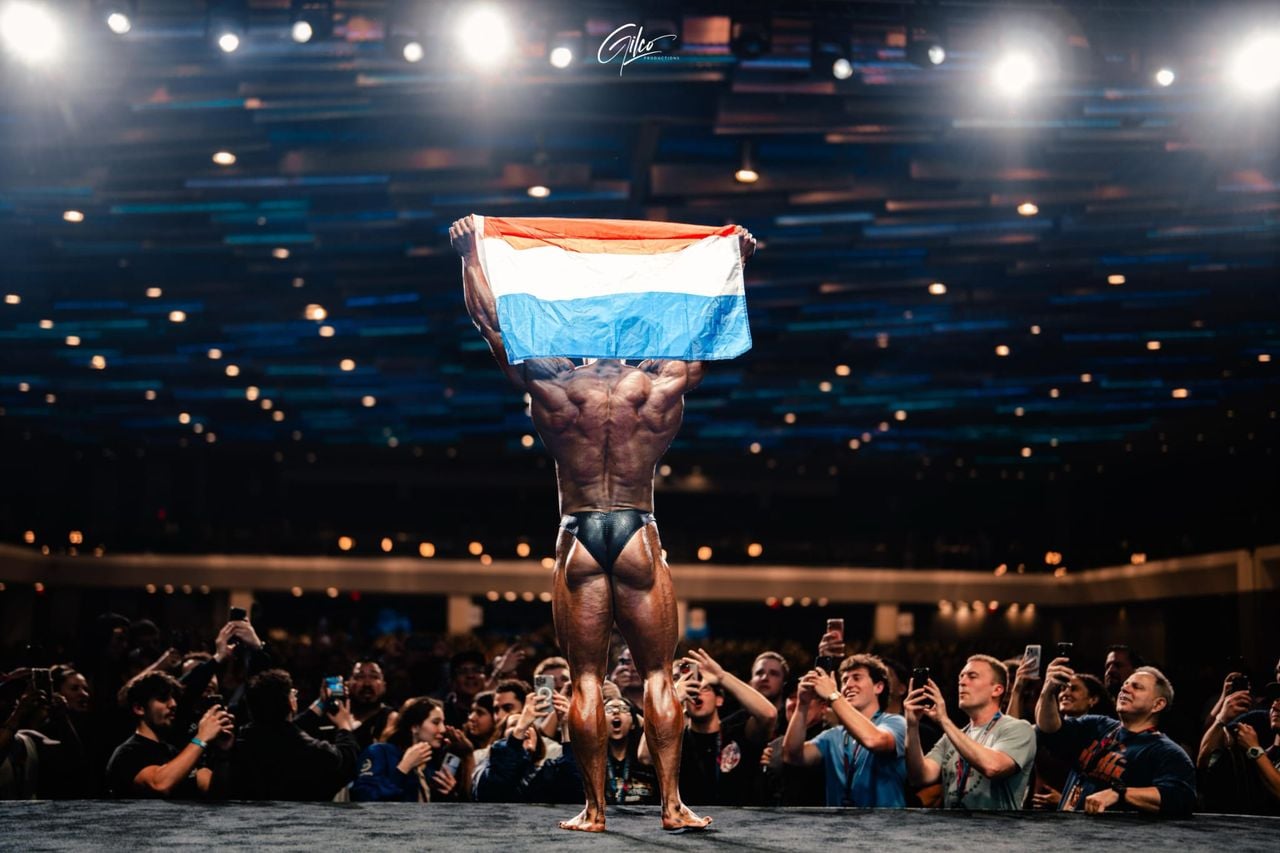 Wesley Vissers na zijn overwinning (foto: Gilco Productions).