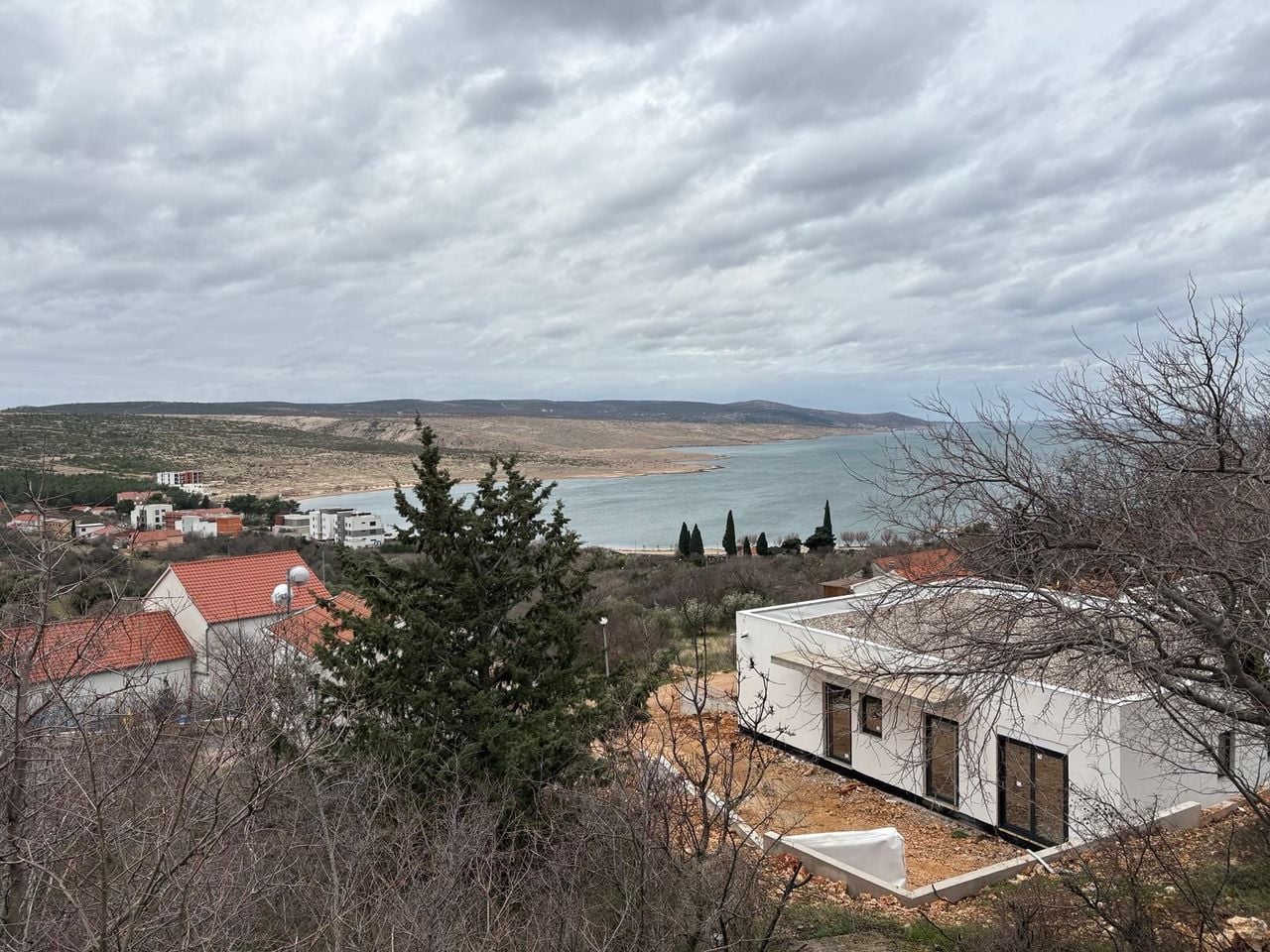 In de verte het gebied in Rovansjka waar Gillis zijn oog op heeft laten vallen.