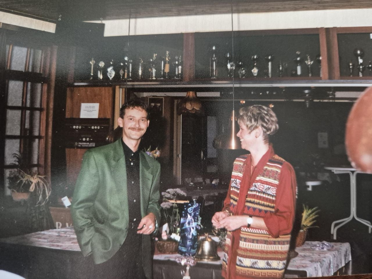 Frank en Ida samen (foto: Ida Welbers). 