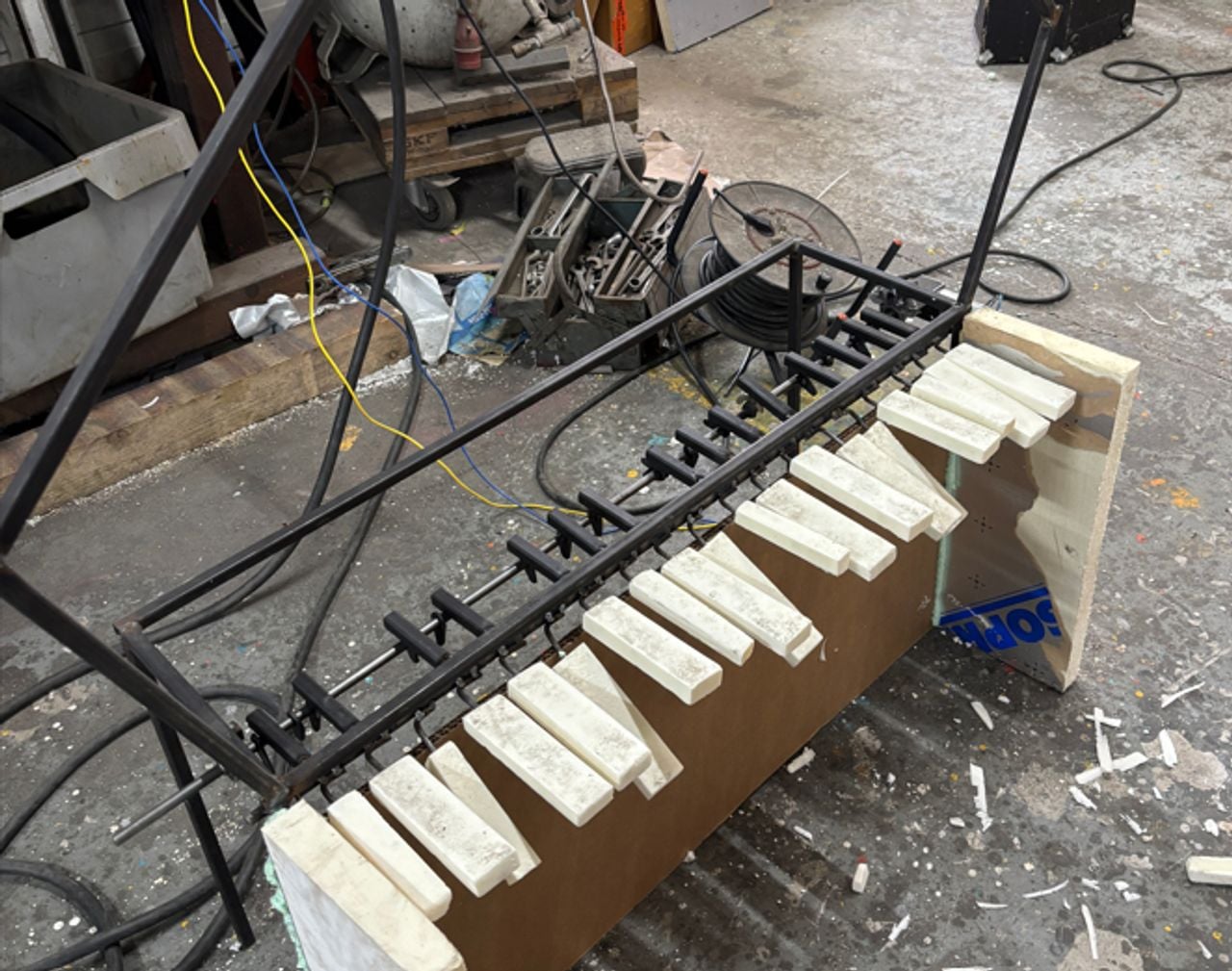 Het orgel in de beginfase (Foto: Joris Wijnen).