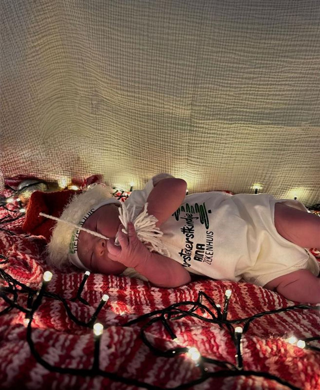 Kerstbaby (Foto: Anna Ziekenhuis Geldrop)