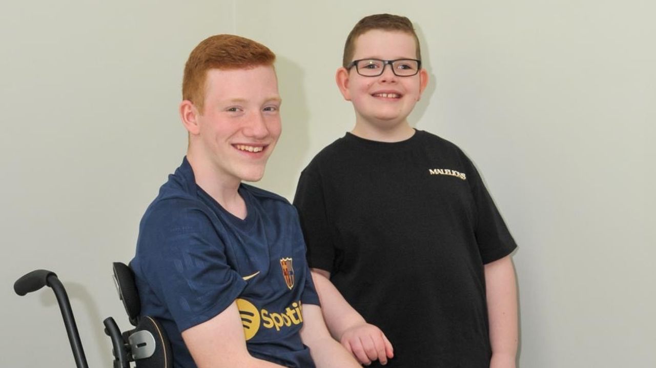 Senn en Mels (foto: familie Van de Westelaken).