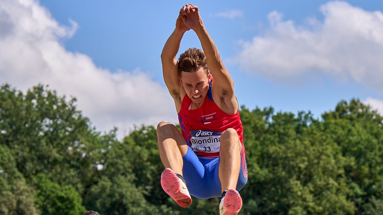 Fabian Biondina tijdens het NK. (Foto: Rob Pauel / Orange Pictures)