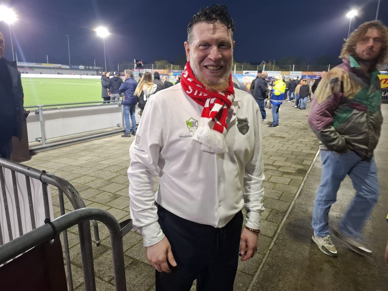 Hakim Karbouj is materiaalman bij Kozakken Boys (foto: Leon Voskamp).