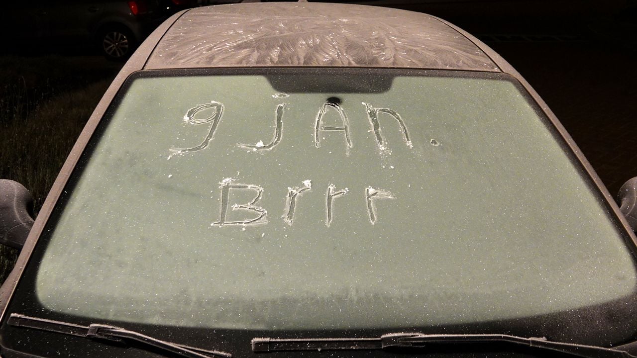 Het is flink krabben deze zaterdagochtend (foto: Ben Saanen)