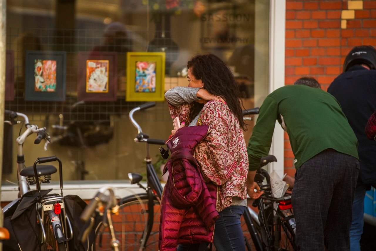 De rook was overal in de binnenstad te ruiken (Foto: SQ Vision)