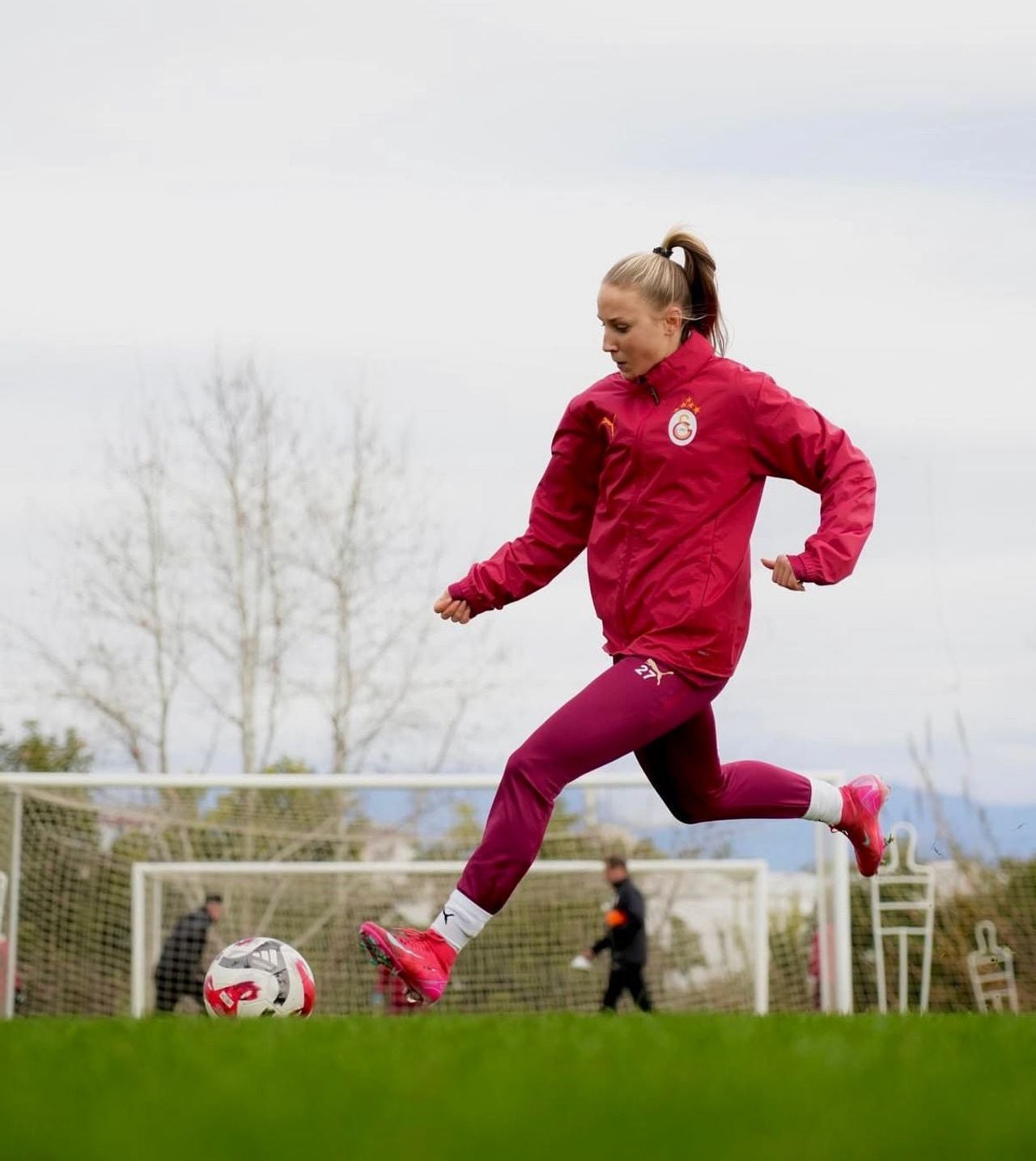 Dana Foederer geniet van haar avontuur bij Galatasaray.