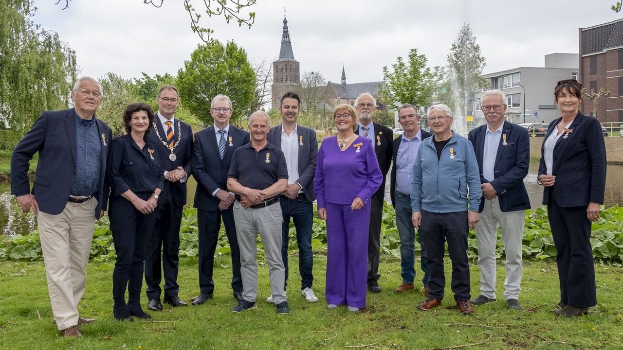 Ook in Boxtel was het groot feest (foto: gemeente Boxtel).