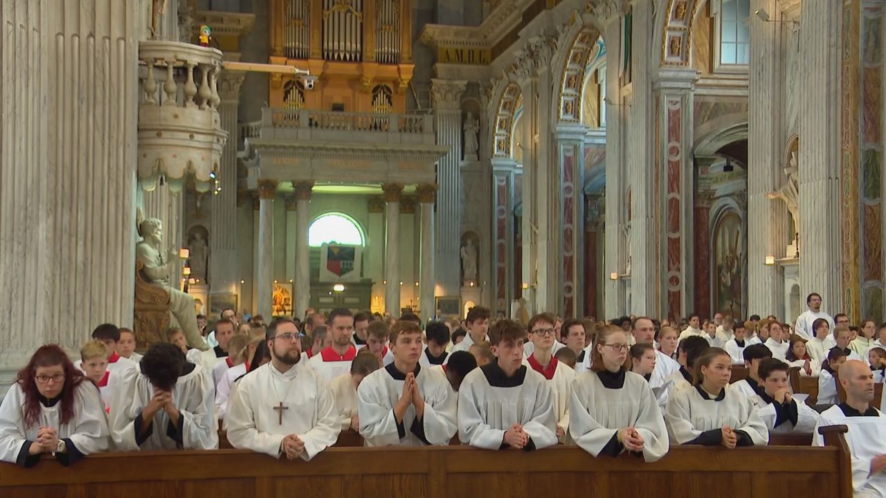 De gemiddelde leeftijd was ver onder de 50 in Oudenbosch (foto: Omroep Brabant).