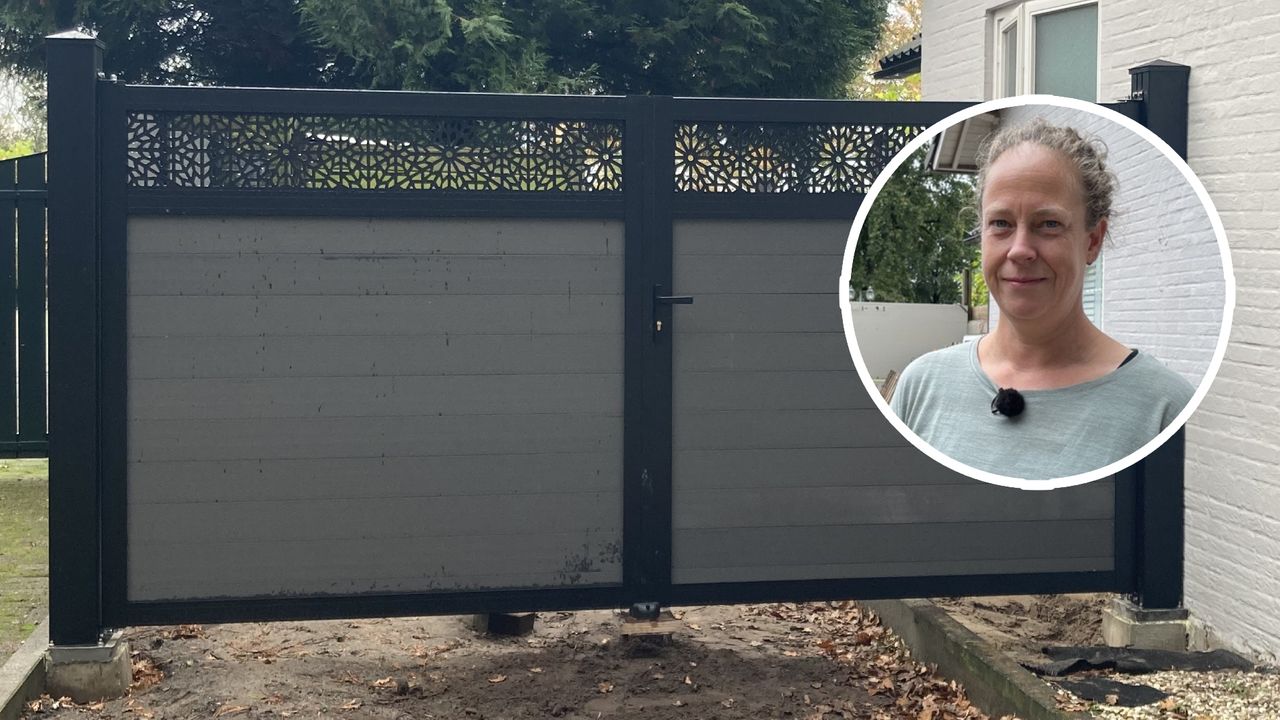 Deze poort van Linda is verdwenen.