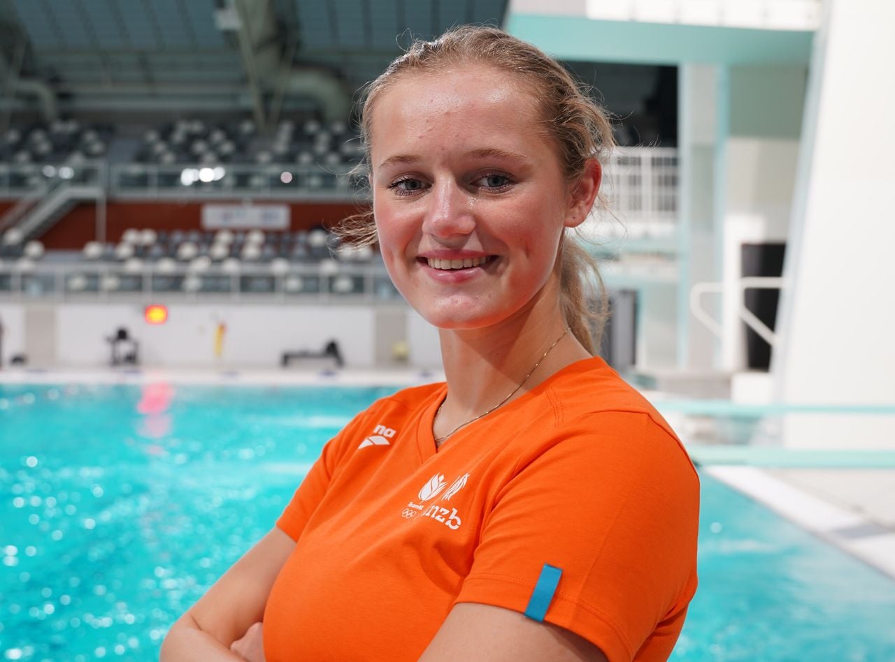 Manou Meulebeek gaat naar het EK schoonspringen (foto: NEVOBO).