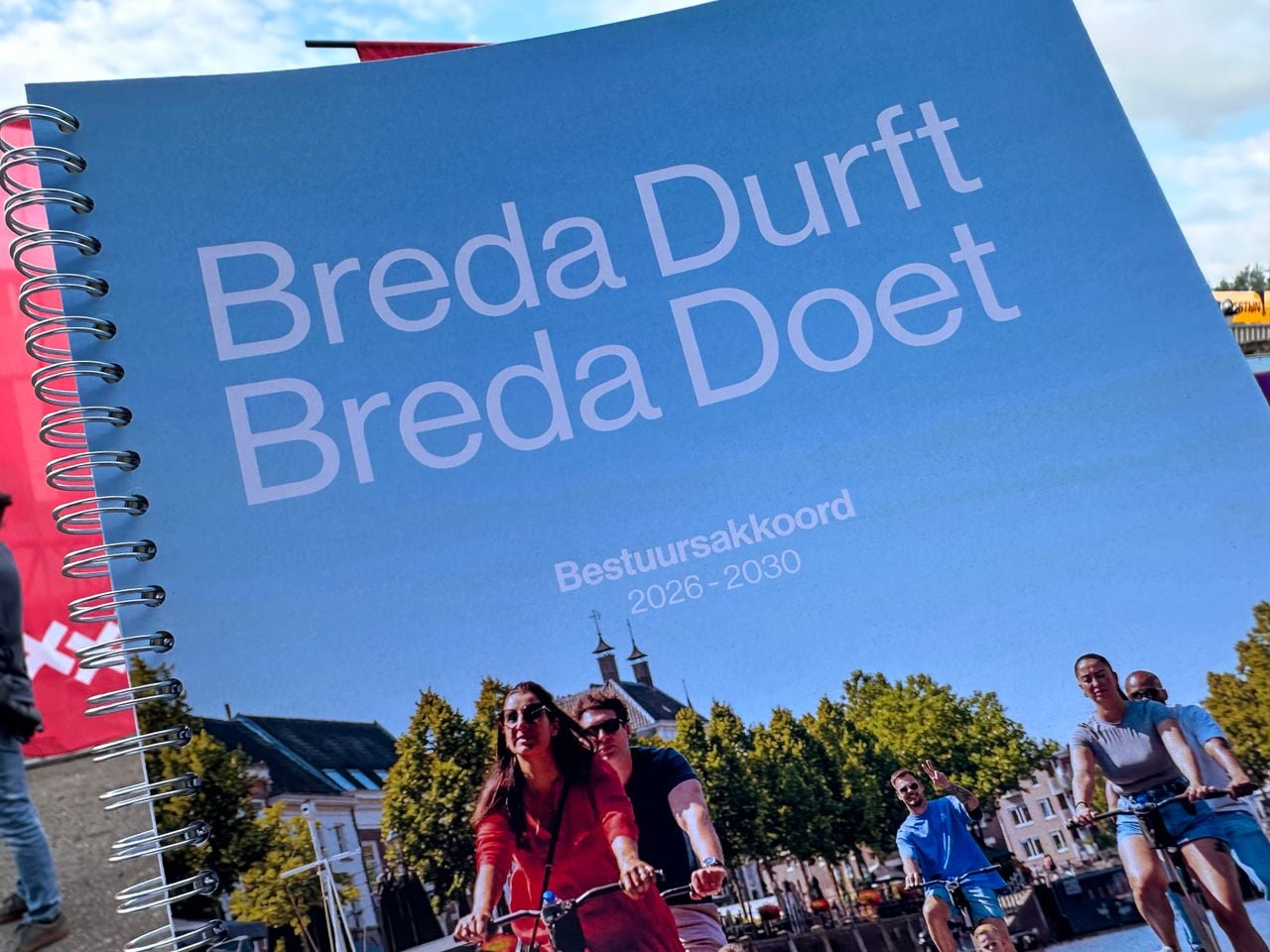 Bestuursakkoord Breda 2026-2030 (foto: Omroep Brabant).