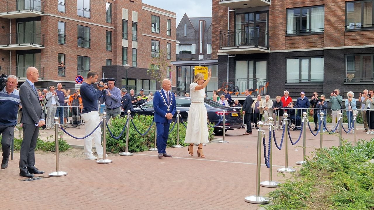 De aankomst van koningin Máxima (foto: Tom Berkers).