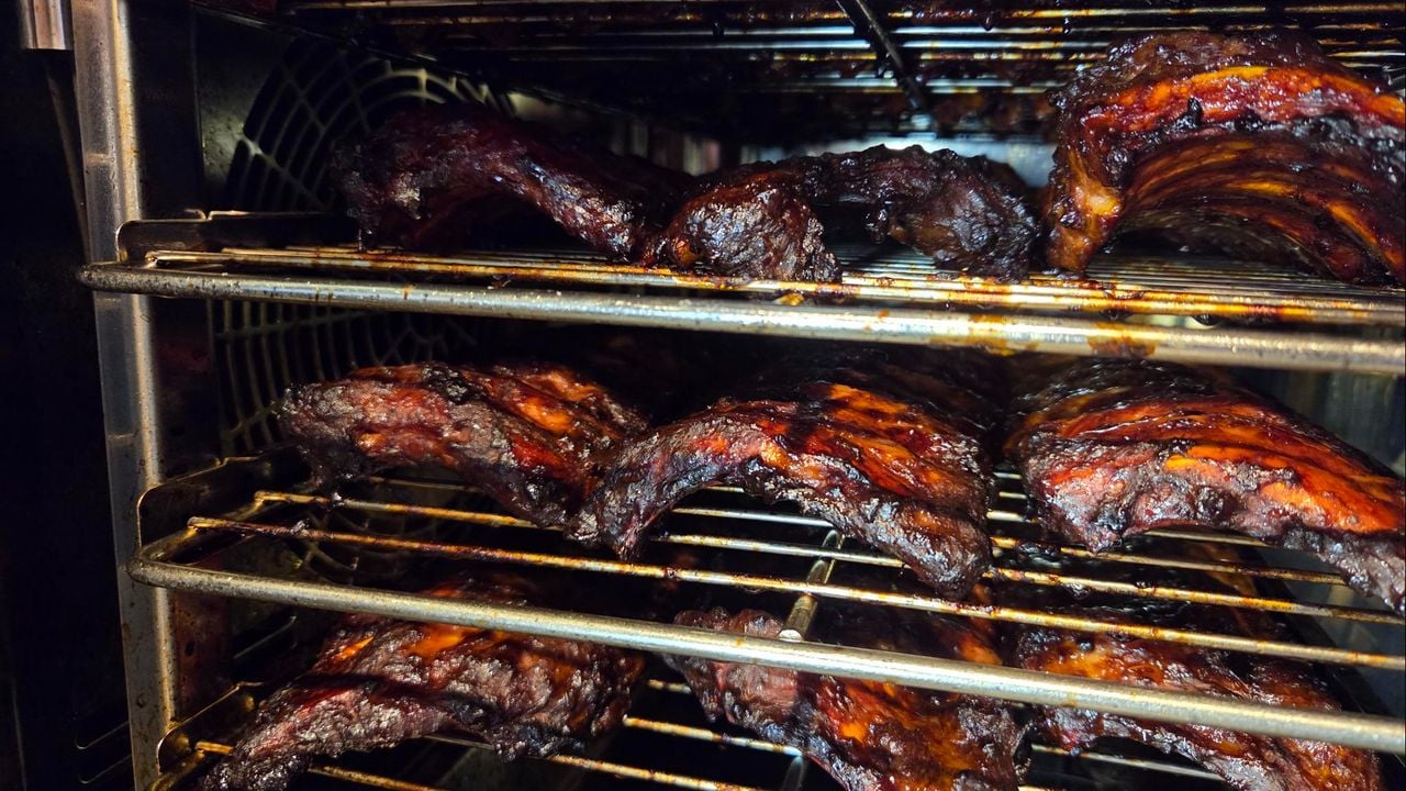 De kleur en de vorm van de Drunense sparerib heeft de doorslag gegeven bij de jury (foto: Noël van Hooft).