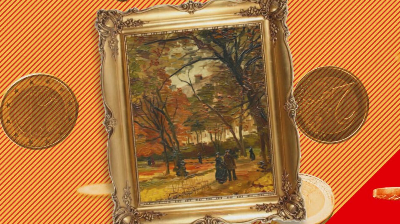 Een Van Gogh (beeld: Brabant Vandaag).