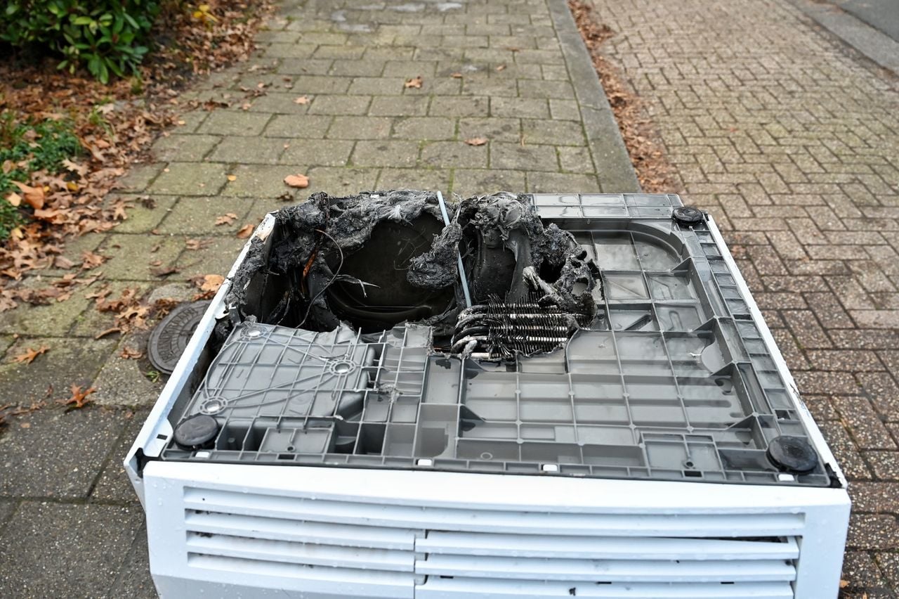 De droger stond op zolder (foto: Toby de Kort / Persbureau Heitink).