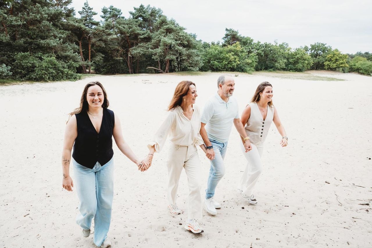 De familie Van Dongen (eigen foto).