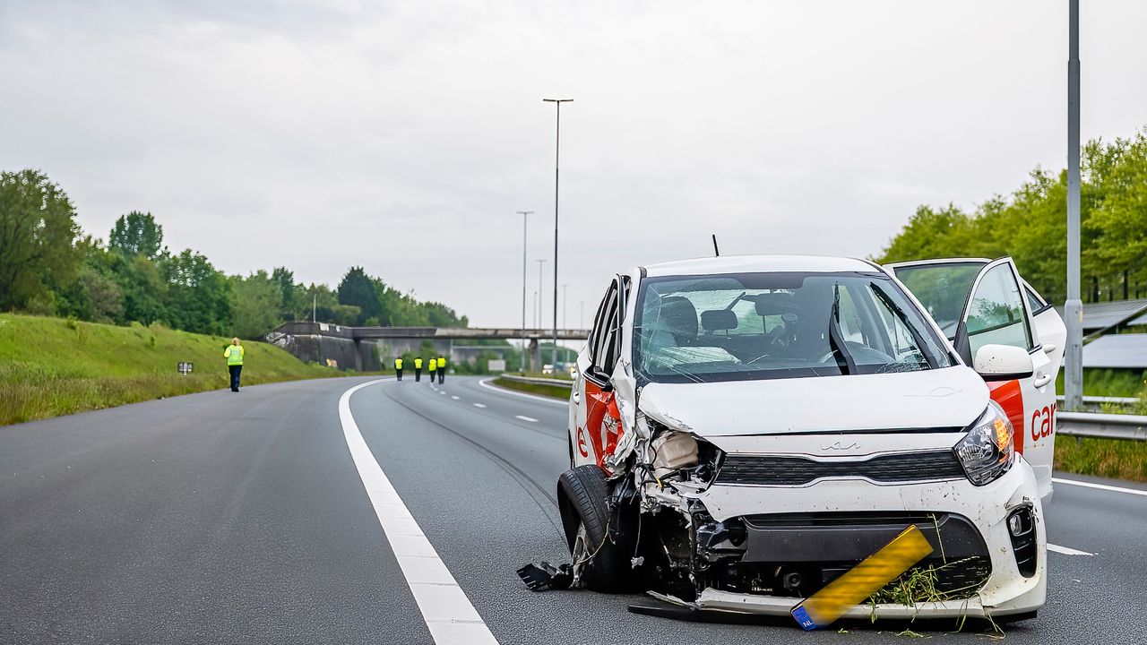 Hoe de botsing kon plaatsvinden, wordt onderzocht (foto: Jack Brekelmans/SQ Vision).
