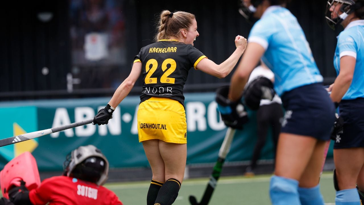 Maartje Krekelaar was belangrijk voor HC 's-Hertogenbosch. (Foto: (Foto: ANP, Bas Czerwinski)