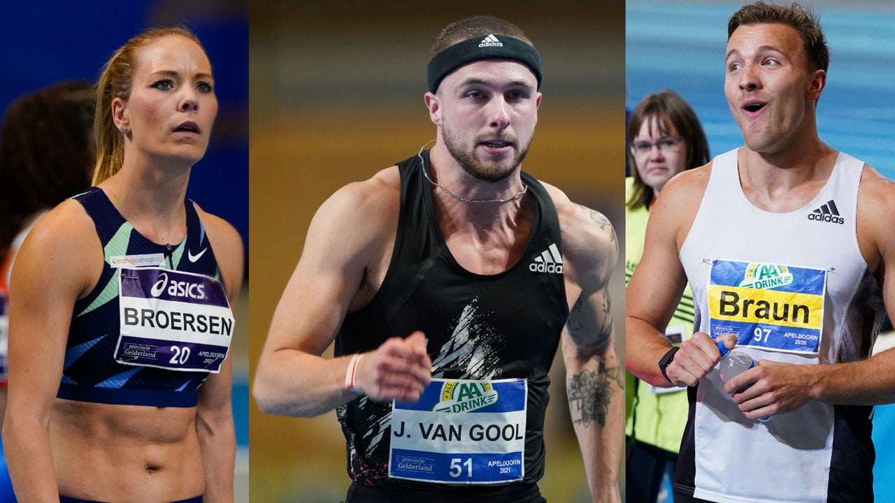 Nadine Broersen, Joris van Gool en Pieter Braun zijn kanshebbers op EK indoor atletiek