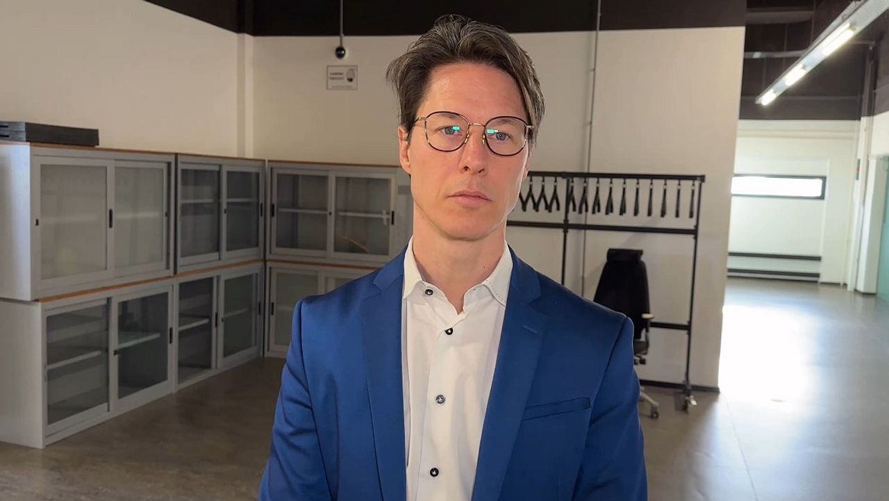 Bestuurslid Joeri Kapteijns van het COA. 