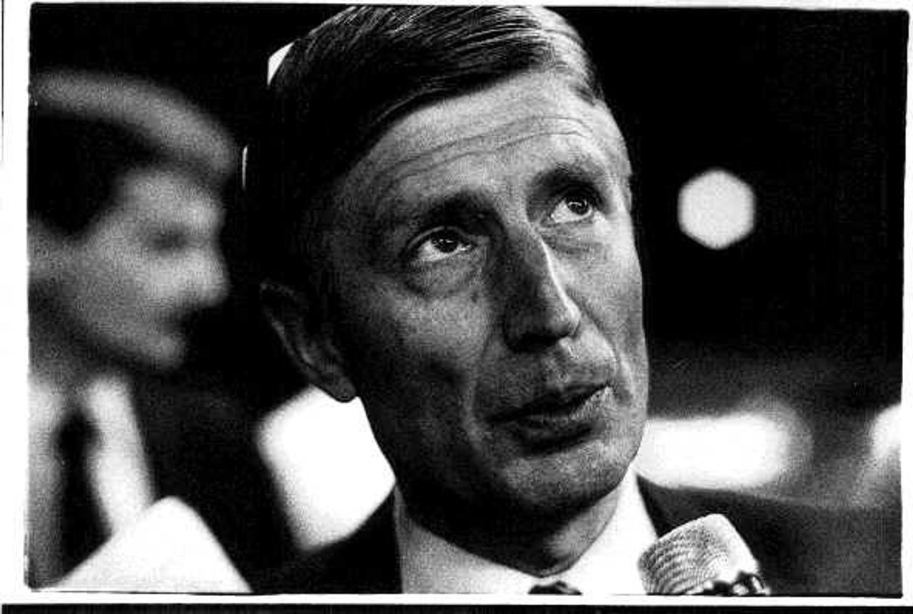 Commissaris van de Koningin Dries van Agt (foto: ANP)