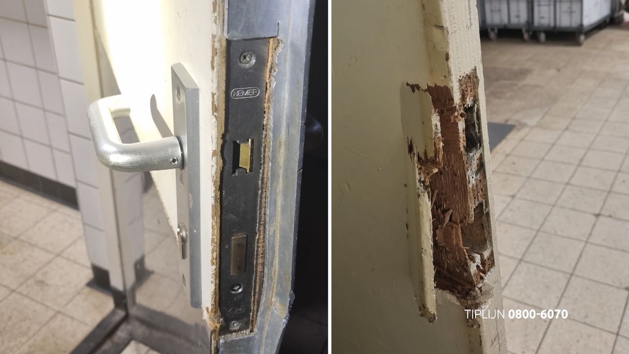 Er werd veel schade aangericht (foto: Bureau Brabant).