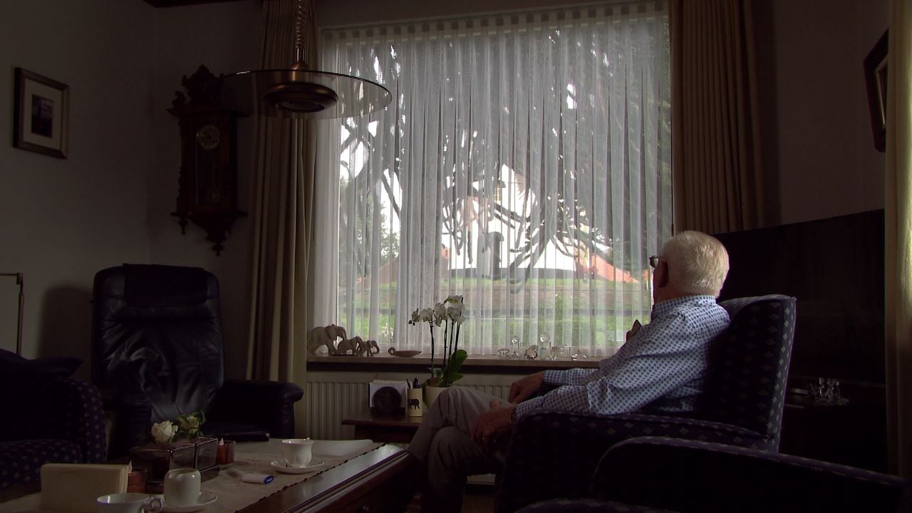 De molen is het eerste dat Jan 's ochtends ziet (foto: Tessel Linders).