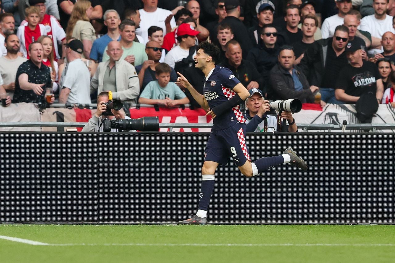 Pepi na zijn goal tegen Ajax afgelopen weekend (foto: OrangePictures).