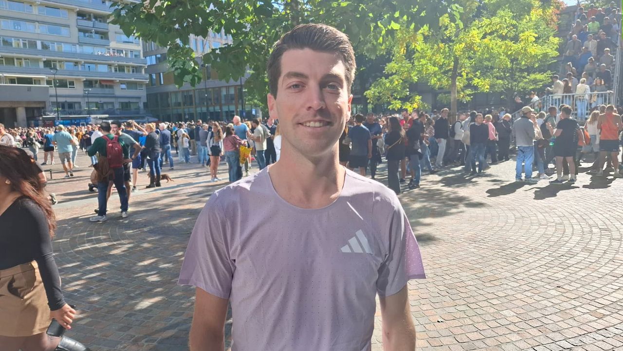 Voor Luuk Maas was de Tilburg Ten Miles een thuiswedstrijd (foto: Leon Voskamp).