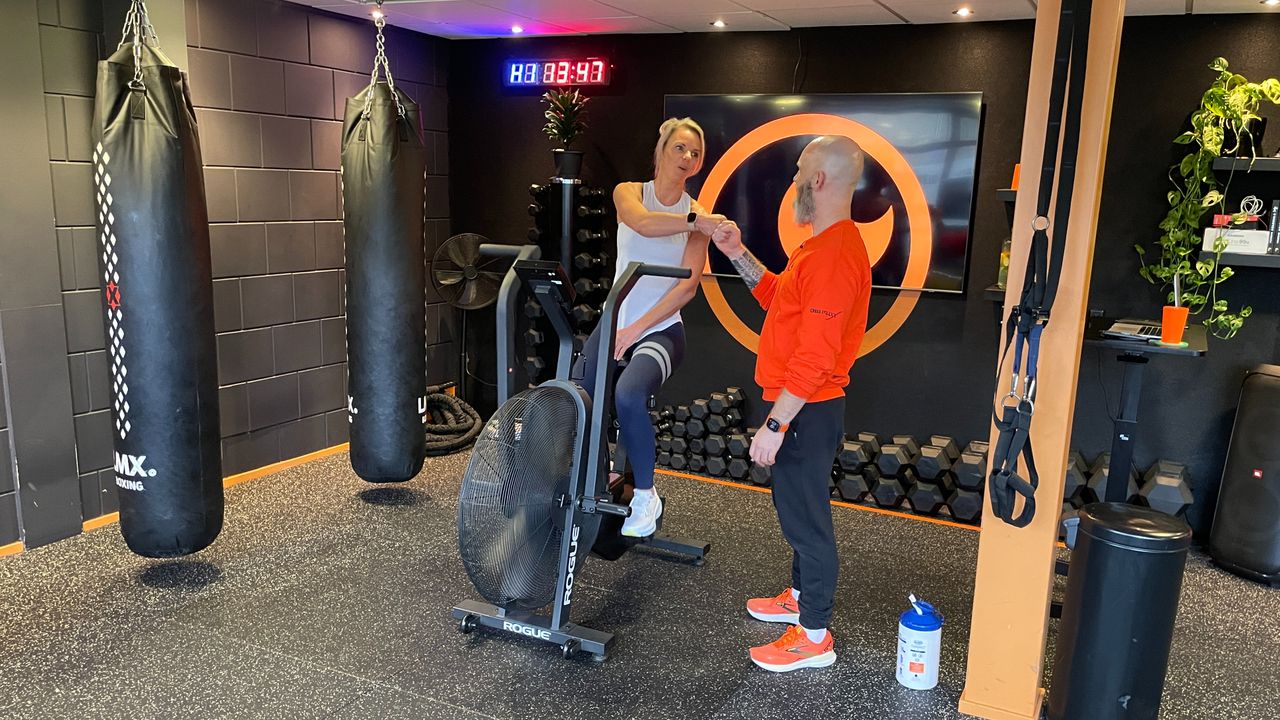 Lex tijdens een training (foto: Rogier van Son).