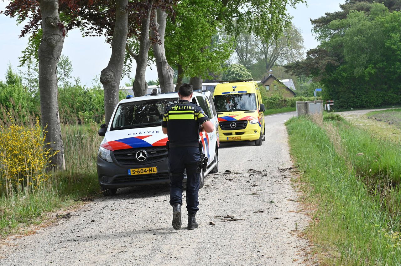 Politie en ambulance werden gealarmeerd (foto: Perry Roovers/Persbureau Heitink).